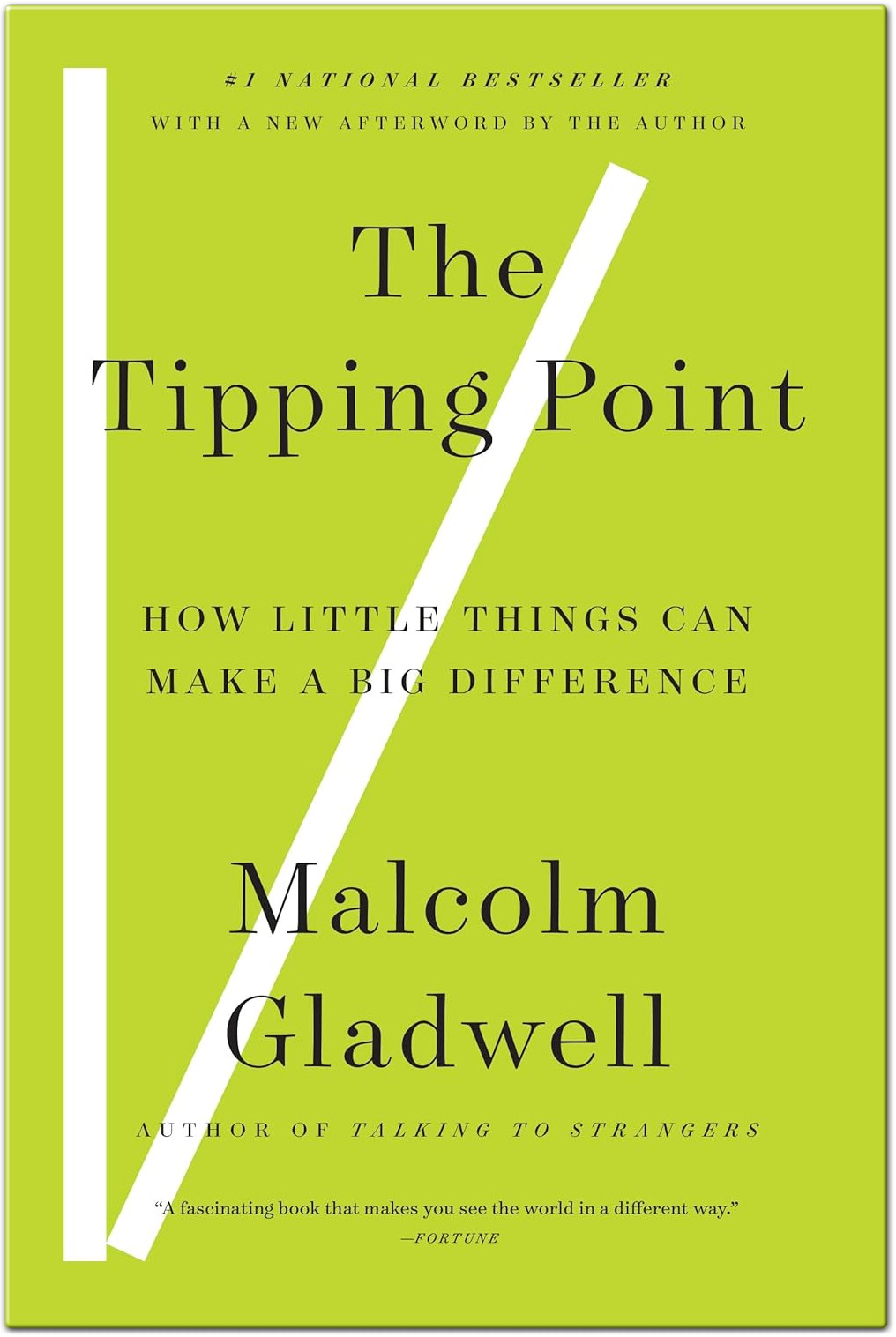 The Tipping Point How Little Things Can Make a Big Difference by Malcolm Gladwell