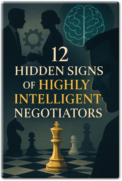 12 Hidden Signs of Highly Intelligent Negotiators