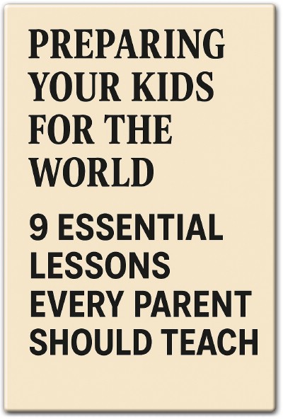 Lessons every parent should teach
